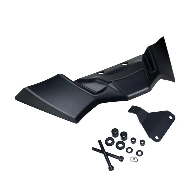 Motorradteile Für S1000R M1000R Nackt Vorne Abtrieb Spoiler Winglet Aerodynamische Flügel Spoiler Motorrad Vorderspoiler(Schwarz) von OEXRIGRU