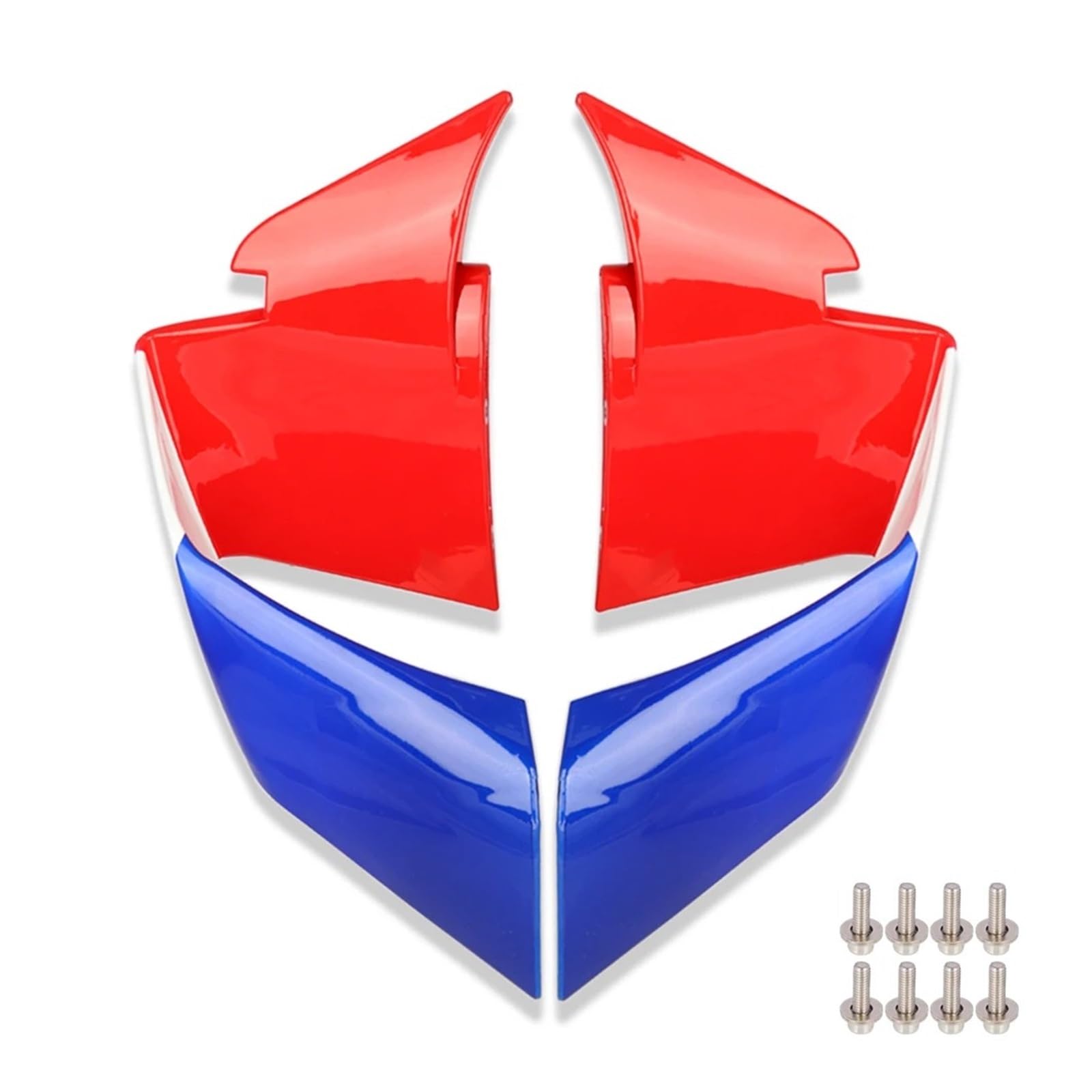 Motorradteile Für S1000RR 2019-2022 M1000RR 2020-2022 Winglet Motorräder Aerodynamische Flügel Kit Spoiler Zubehör Motorrad Vorderspoiler(D) von OEXRIGRU