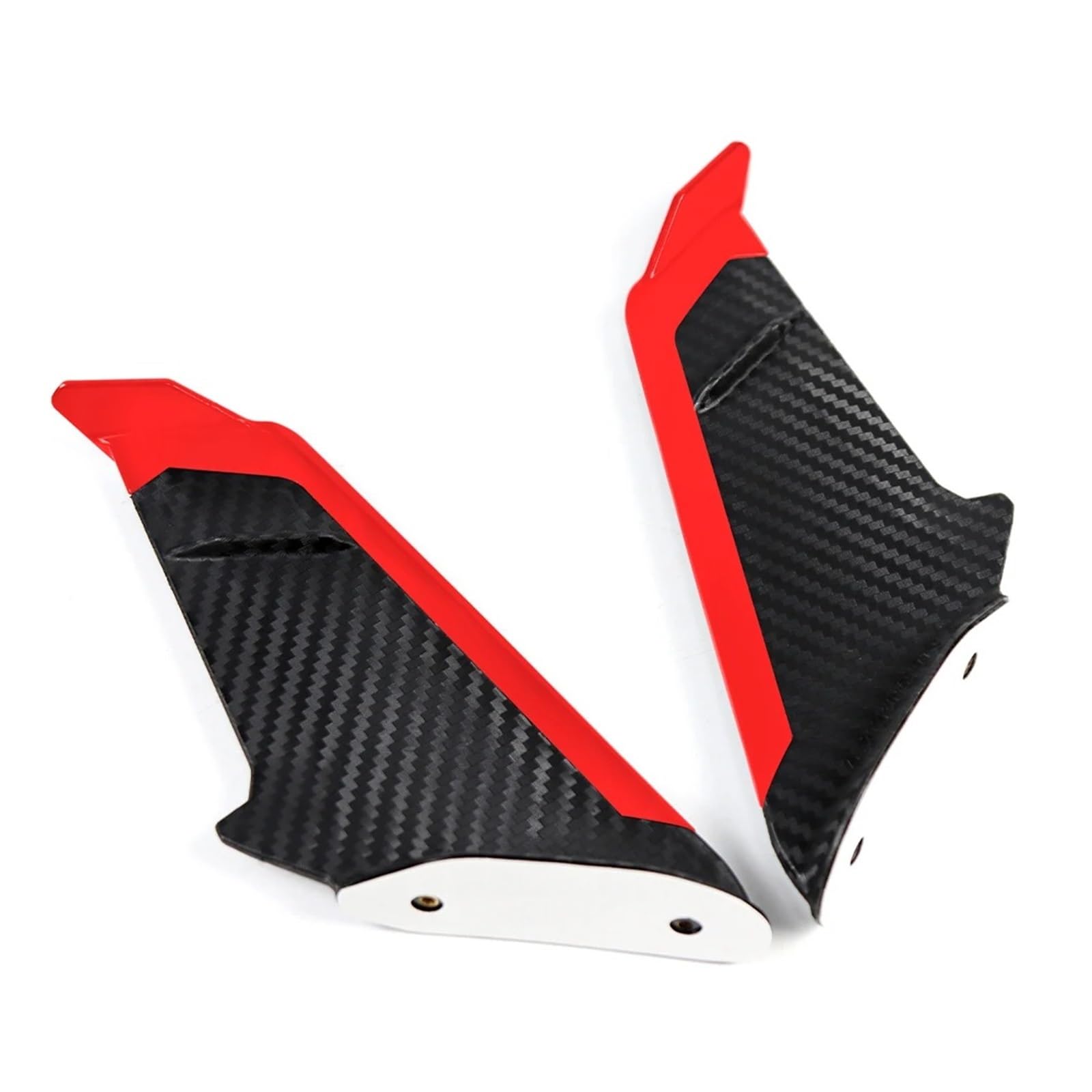 Motorradteile Für S1000RR HP4 Motorrad Front Verkleidung Aerodynamische Winglets Seite Spoiler Seite Spoiler Motorrad Vorderspoiler(Red) von OEXRIGRU