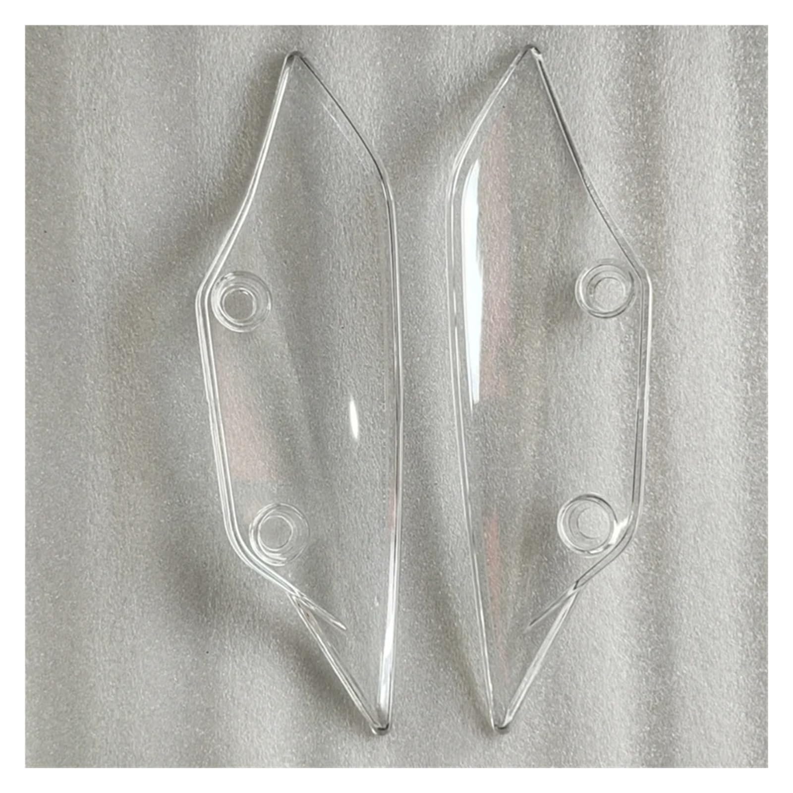 Motorradteile Für S1000RR S1000 RR S 1000RR 2009-2014 Vorne Für Fender Spoiler Winglets Motorrad Zubehör Motorrad Vorderspoiler(Transparent) von OEXRIGRU