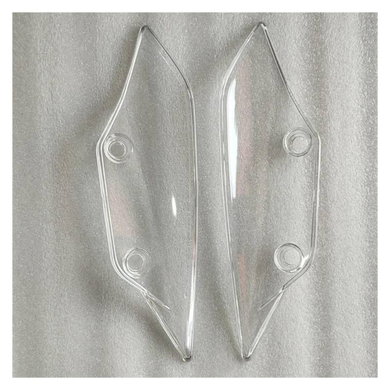Motorradteile Für S1000RR S1000 RR S 1000RR 2009-2014 Vorne Für Fender Spoiler Winglets Motorrad Zubehör Motorrad Vorderspoiler(Transparent) von OEXRIGRU