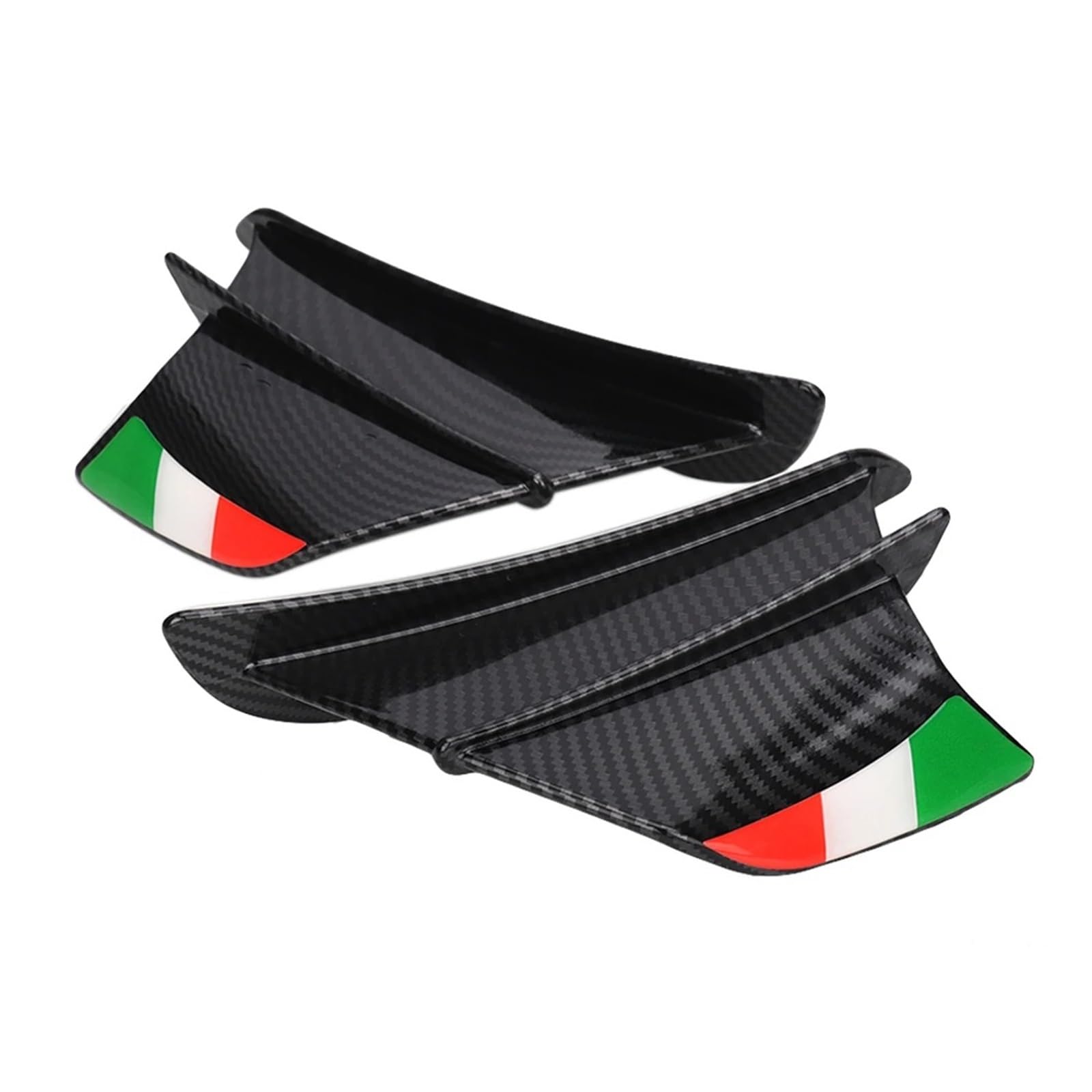 Motorradteile Für S1000RR S1000R RR Motorrad Winglet Verkleidung Racing Flügel Kit Spoiler Motorrad Vorderspoiler(D) von OEXRIGRU