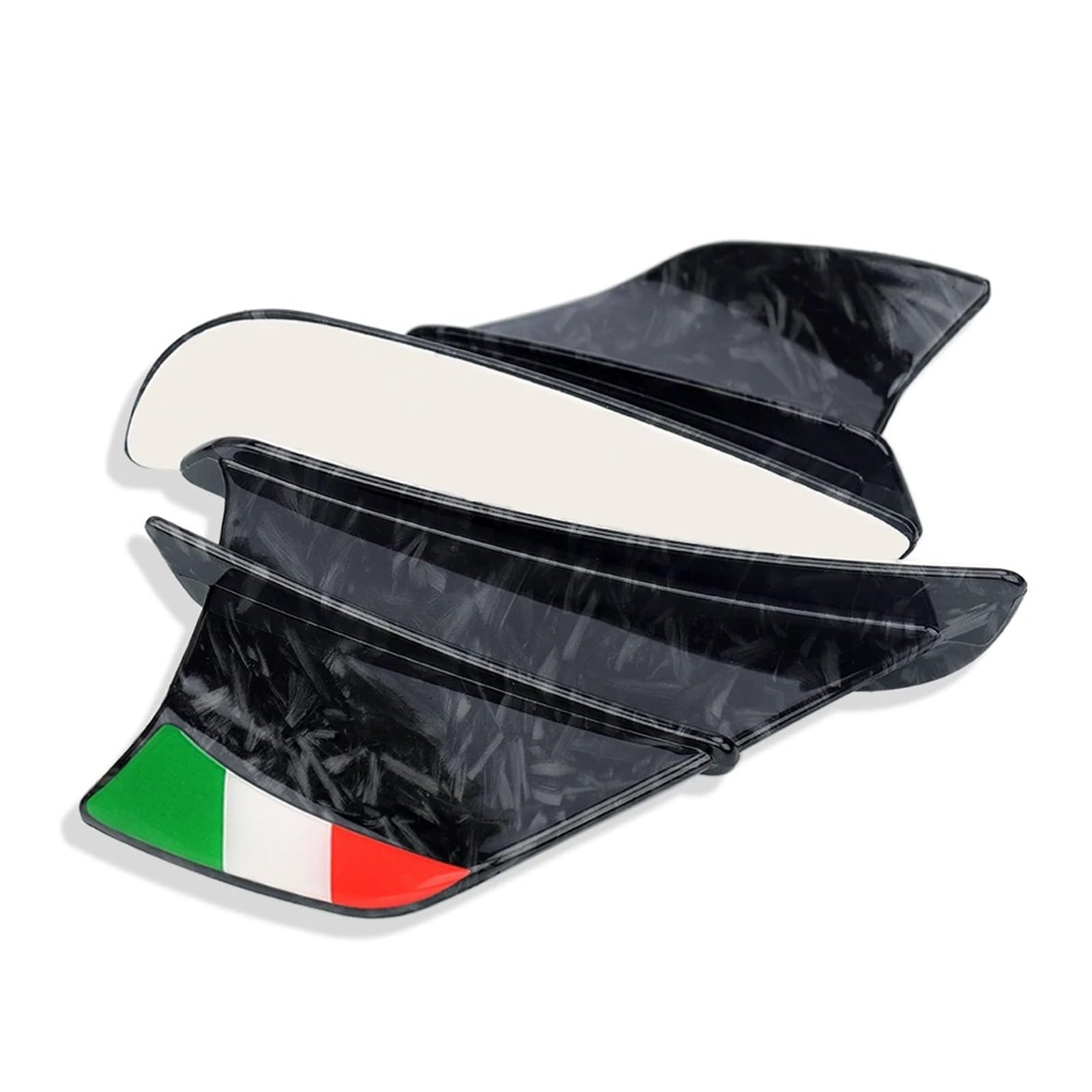 Motorradteile Für S1000RR S1000R RR Motorrad Winglet Verkleidung Racing Flügel Kit Spoiler Motorrad Vorderspoiler(E) von OEXRIGRU