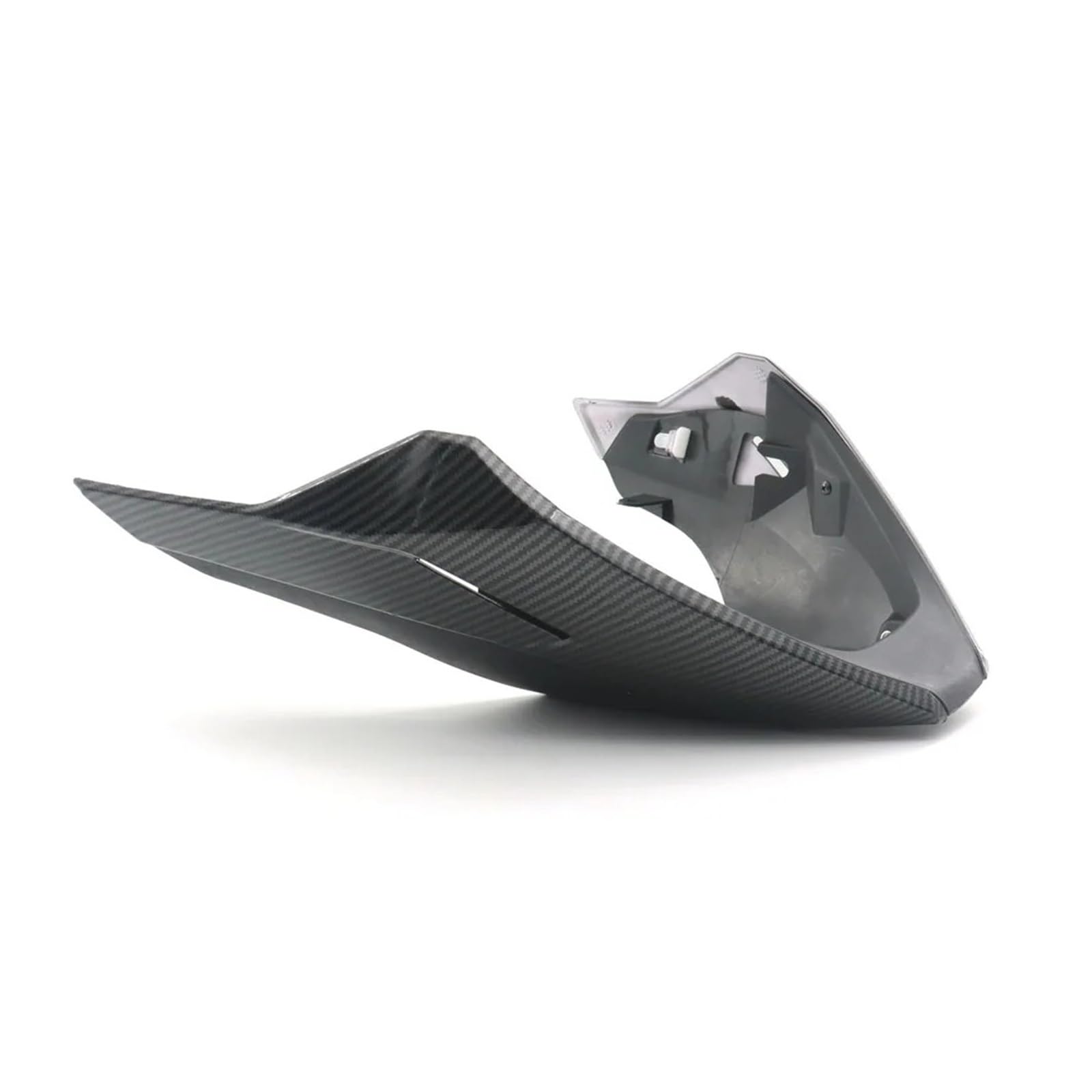 Motorradteile Für Straße Für Triple 765RS 765R 2023 2024 Motorrad Motor Unteren Spoiler Körper Verkleidung Protector Guard Chassis Schild Motorrad Vorderspoiler(Carbon Fiber Pattern) von OEXRIGRU