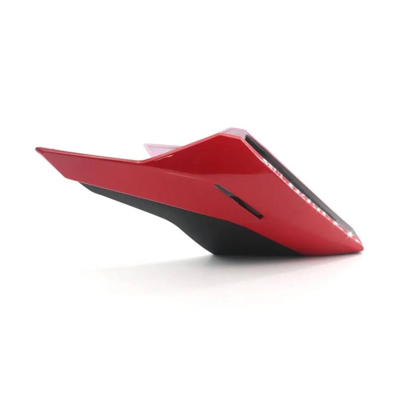 Motorradteile Für Straße Für Triple 765RS 765R 2023 2024 Motorrad Motor Unteren Spoiler Körper Verkleidung Protector Guard Chassis Schild Motorrad Vorderspoiler(Red) von OEXRIGRU