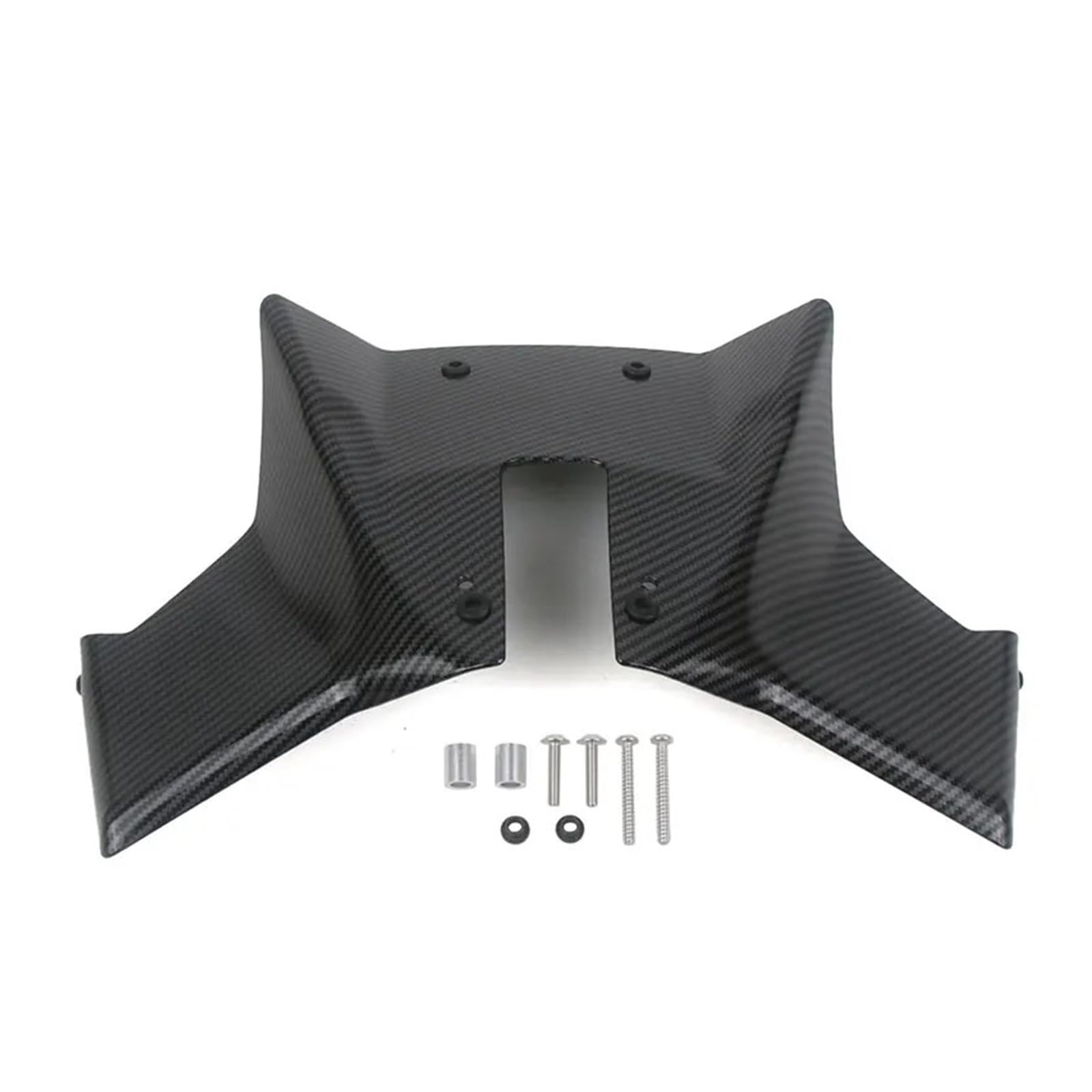Motorradteile Für Suzuki Für GSX-8S Für GSX 8S Für GSX8S Motorrad Front Downforce Spoiler Nackt Frontal Spoiler Aerodynamische Flügel Deflektor Motorrad Vorderspoiler(Carbon Fiber Look) von OEXRIGRU