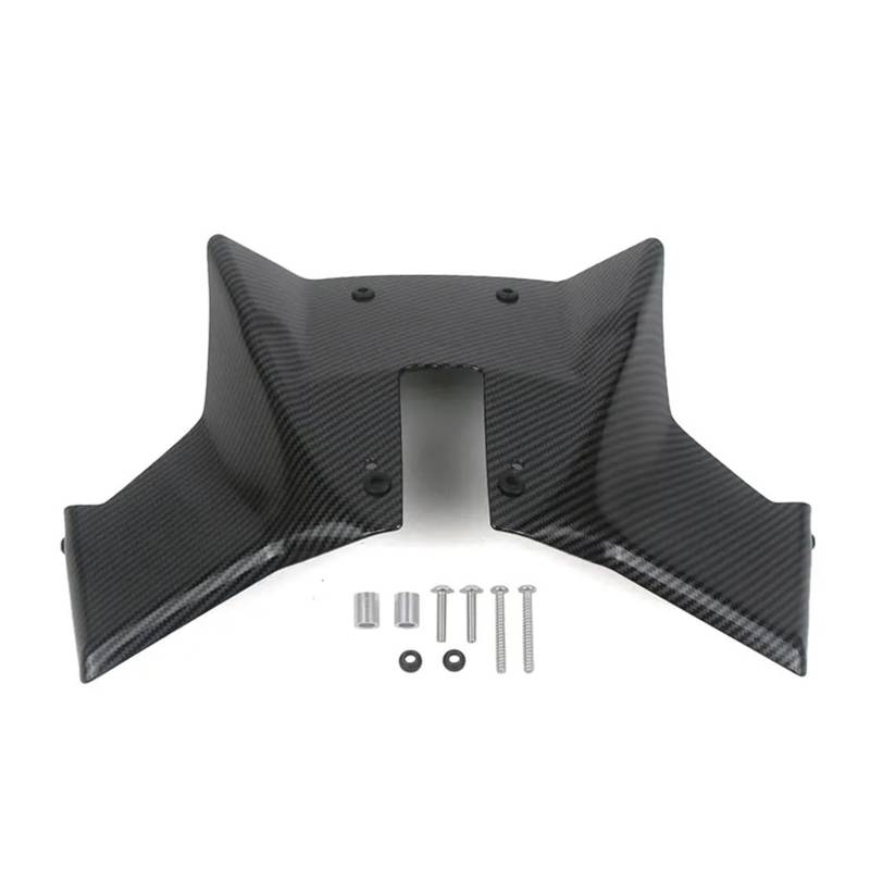 Motorradteile Für Suzuki Für GSX-8S Für GSX 8S Für GSX8S Motorrad Front Downforce Spoiler Nackt Frontal Spoiler Aerodynamische Flügel Deflektor Motorrad Vorderspoiler(Carbon Fiber Look) von OEXRIGRU