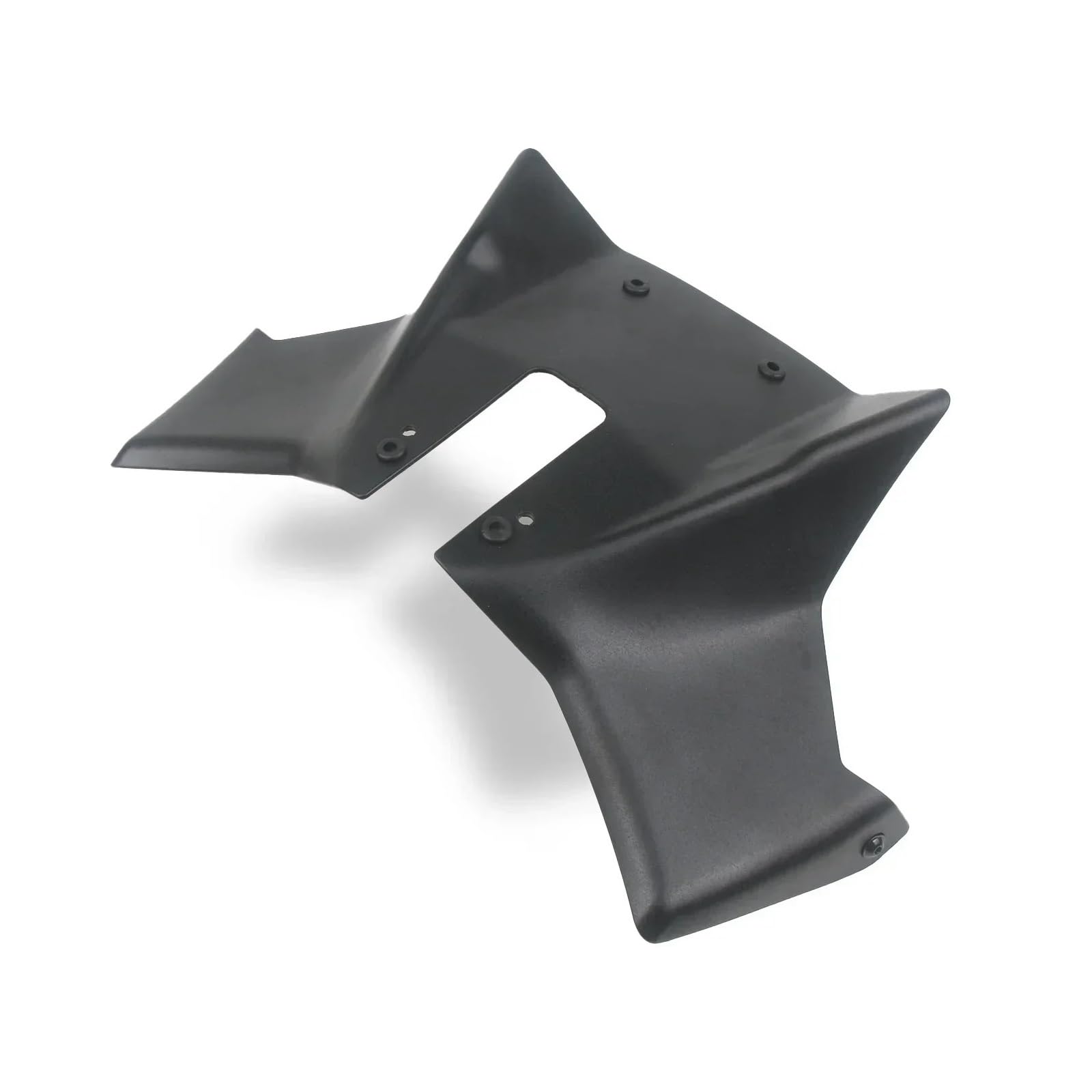 Motorradteile Für Suzuki Für GSX8S Für GSX-8S 2023 2024 Niedrigeren Druck Bare Motorrad Sport Abtrieb Nackt Front Spoiler Motorrad Vorderspoiler(Schwarz) von OEXRIGRU