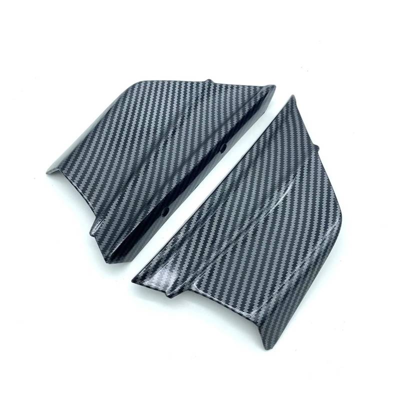Motorradteile Für TMAX530 2012-2019 Für TMAX560 2019-2021 Motorrad Seite Winglet Verkleidung Wind Fin Spoiler Front Schutz Abdeckung Motorrad Vorderspoiler(Carbon) von OEXRIGRU