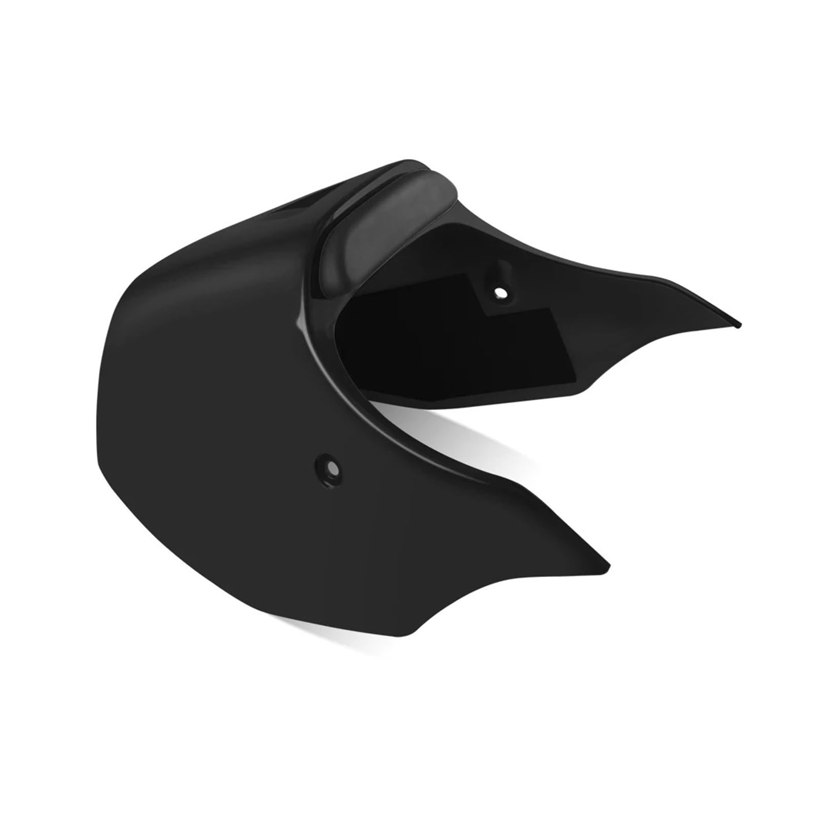 Motorradteile Für XSR900 GP 2024 2025 Motorrad Passagier Sozius Hinten Sitz Abdeckung Verkleidung Sitz Gugel Buckel Spoiler Motorrad Vorderspoiler(Schwarz) von OEXRIGRU