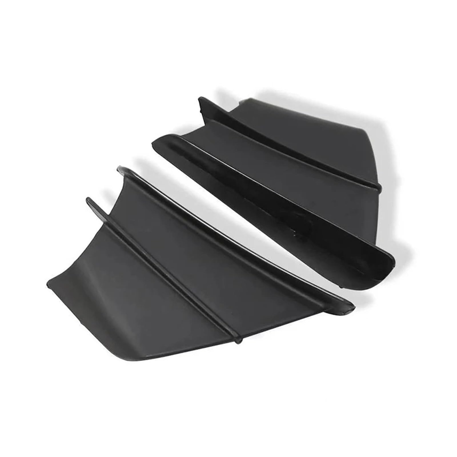 Motorradteile Für YZF-R1 Für YZF-R6 Für YZF-R25 Für YZF-R7 Für YZF-R3 Für YZF R1 R6 R25 R7 R3 Motorrad Spoiler Flügel Aerodynamische Winglet Motorrad Vorderspoiler(Schwarz) von OEXRIGRU