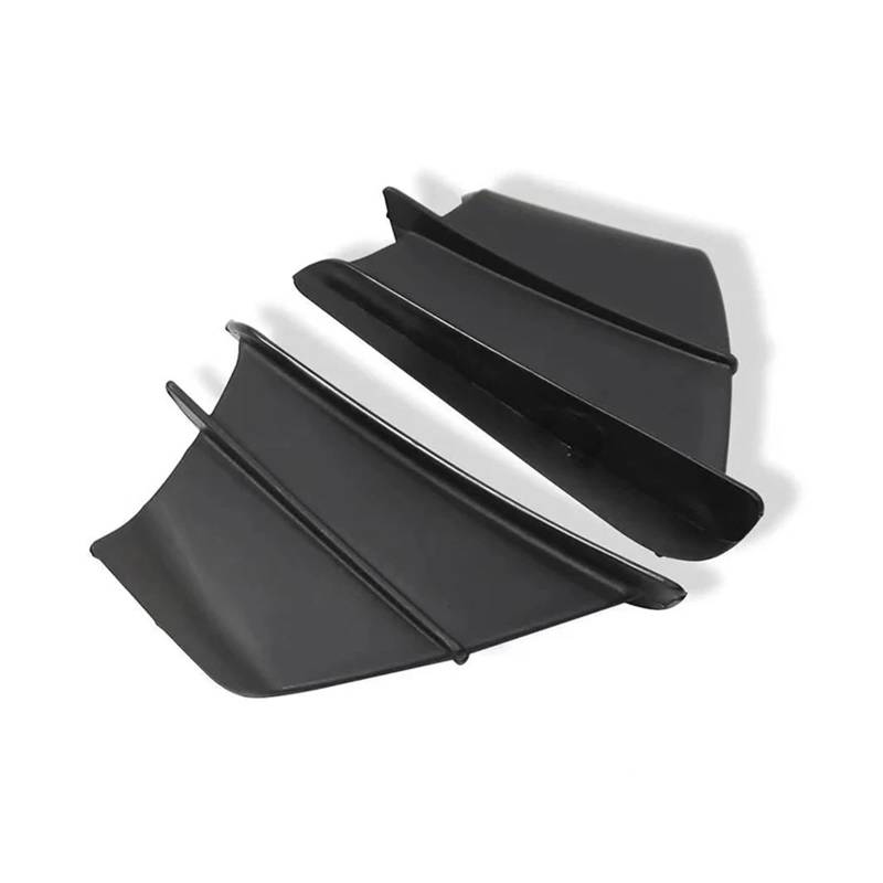 Motorradteile Für YZF-R1 Für YZF-R6 Für YZF-R25 Für YZF-R7 Für YZF-R3 Für YZF R1 R6 R25 R7 R3 Motorrad Spoiler Flügel Aerodynamische Winglet Motorrad Vorderspoiler(Schwarz) von OEXRIGRU