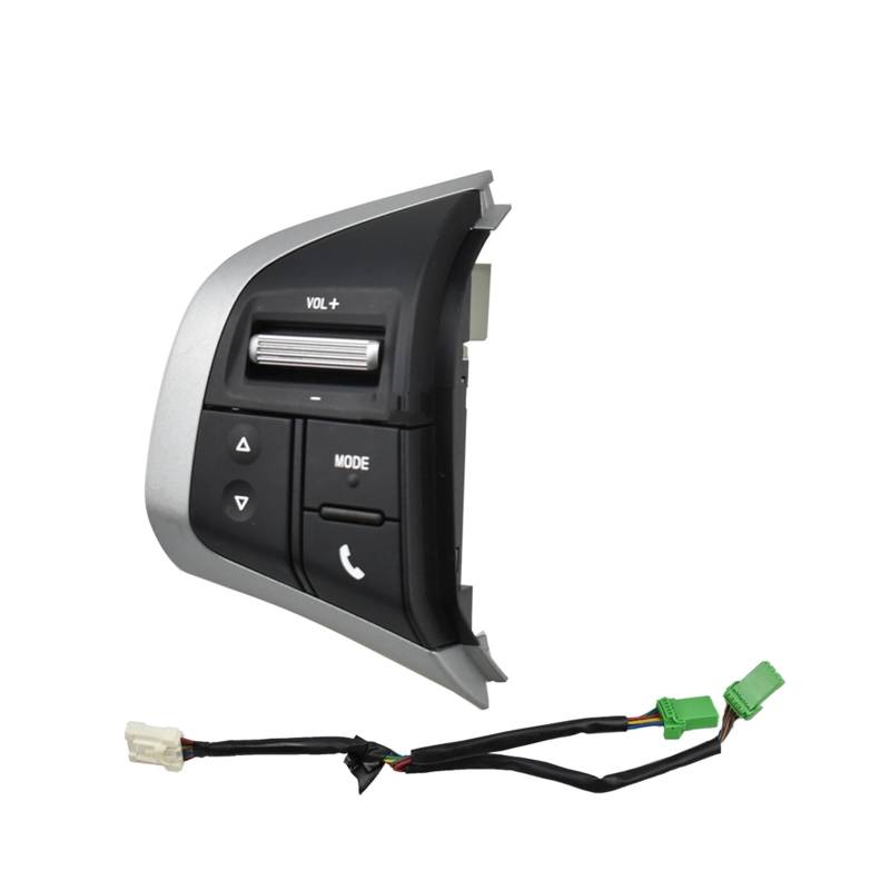 Multifunktions-Lenkradschalter Für Isuzu Für D-Max 2015-2019 Für MU-X Lenkrad Schalter Cruise Audio Volumen Fernbedienung Taste Lenkrad-Bedientaste(Left-Wire) von OEXRIGRU