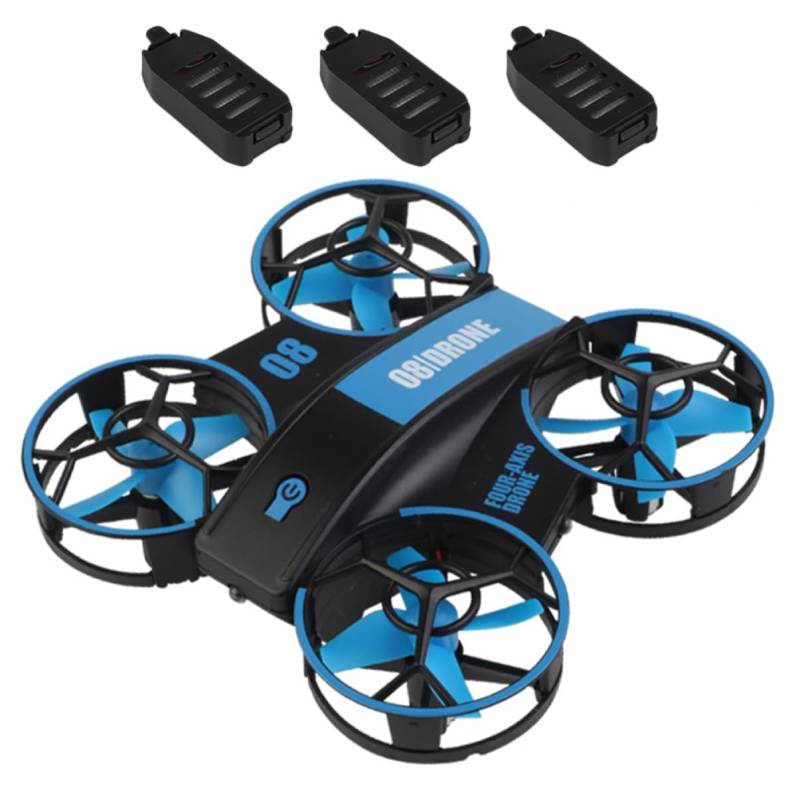 OFFIGAM Mini Rc Quadcopter Drohne Mit LED Licht Fernbedienung Take Off Landing Akkus Für Anfänger Für Drinnen Und Draußen von OFFIGAM