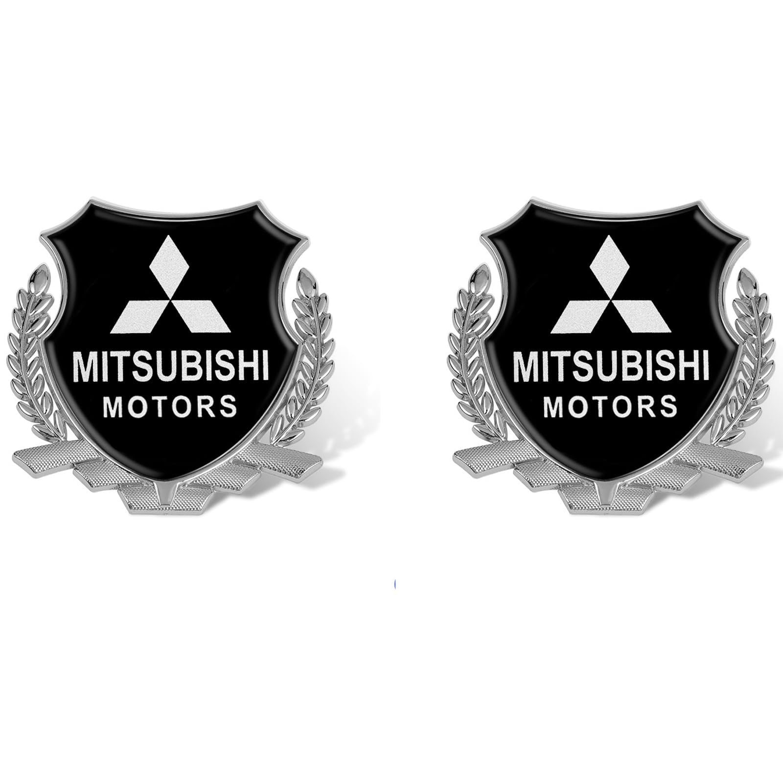 Aufkleber Logo Badge für Mitsubishi, Auto Logo Aufkleber,Auto 3D Aufkleber-Aufklebern,Auto Zubehör,Buchstaben Wort Emblem-Aufkleber,Auto Zubehör,B von OFFT