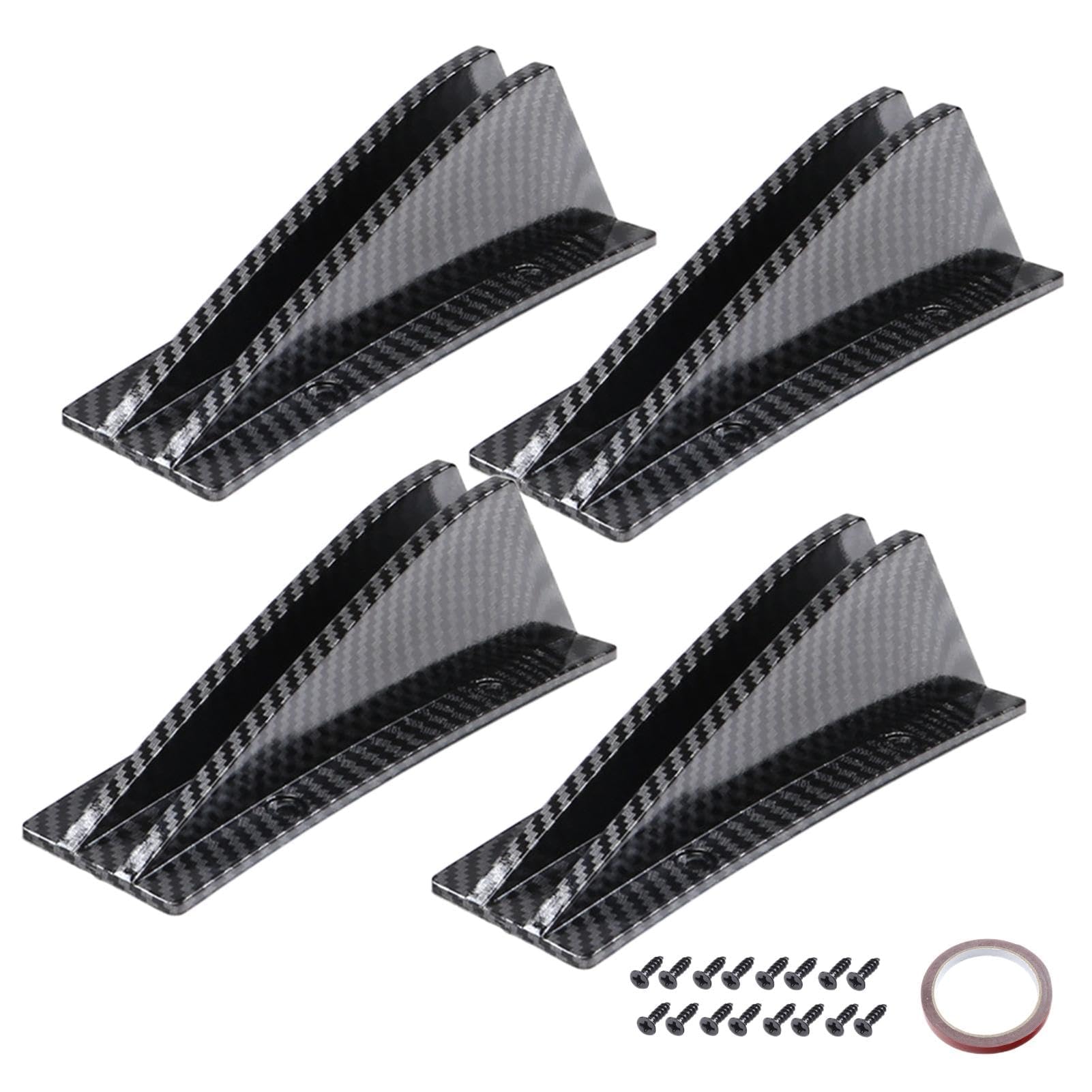 4 Stück Auto Shark Heckdiffusorflossen, für Maserati Levante 2016-2022 Auto Mini Schwanz Spoiler Flügel Kann zur Dekoration der Fahrzeugstabilität verwendet Werden 4 Stück Auto Shark Heckdiffusorflossen, für Maserati Levante 2016-2022 Auto Mini Schwanz Spoiler Flügel Kann zur Dekoration der Fahrzeugstabilität verwendet Werden von OFLDCFR