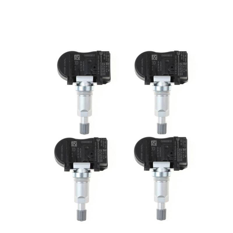 4 Stück/Set Autoteile 52933-2B000 529332B000 für TPMS Reifendrucküberwachungssystem Sensor 433 MHz von OFYPCURI