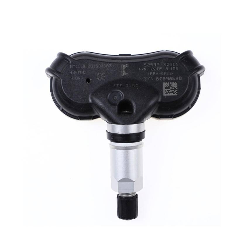 TPMS Sensor für Auto 52933-3X305 529333X305 für Reifendrucküberwachungssensor TPMS 2011-2017 433MHZ von OFYPCURI