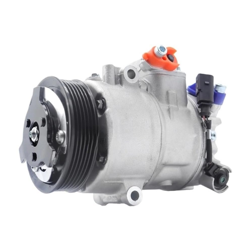 OGHF Auto-Klimakompressor – kompatibel mit VW Polo 2001–2009 (6N/9N) – ersetzt OEM 6Q0820803J 6Q0820803P 6Q0820808 6Q0820808B 6Q0820808D 6Q0820808F 6Q0820808FX – Klimaanlagenpumpe mit Kupplung von OGHF