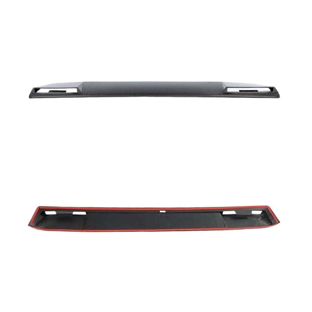 OGHF Carbonfaser-Dachspoiler vorne mit Lichtern – kompatibel mit Mercedes-Benz G-Klasse W463 G63 AMG (2004 2005 2006 2007 2008 2009 2010–2018) – Aerodynamischer Motorhauben-Lippenspoiler – Tagfahrlich von OGHF