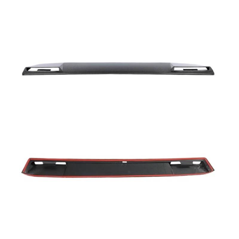 OGHF Carbonfaser-Dachspoiler vorne mit Lichtern – kompatibel mit Mercedes-Benz G-Klasse W463 G63 AMG (2004 2005 2006 2007 2008 2009 2010–2018) – Aerodynamischer Motorhauben-Lippenspoiler – Tagfahrlich von OGHF