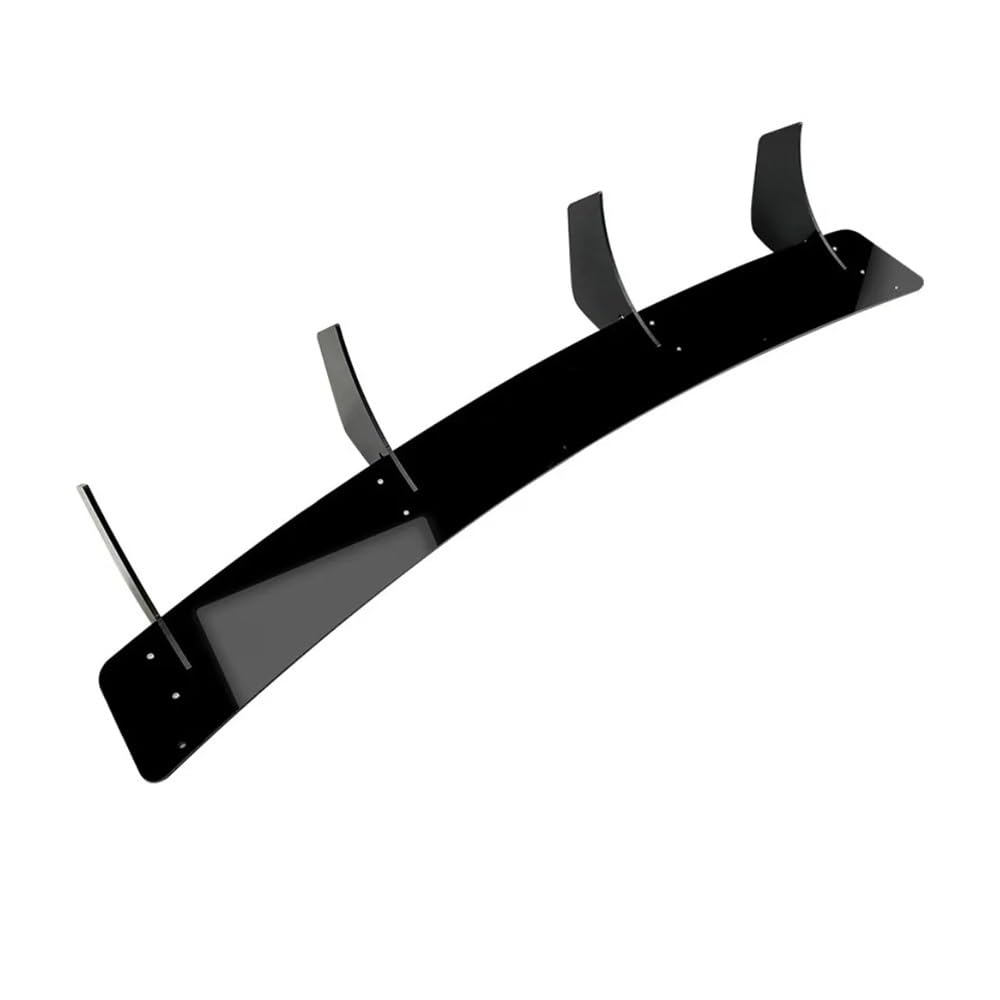 OGHF Diffusorlippe for die Heckstoßstange aus Carbonfaser – Kompatibel mit Mercedes-Benz CLA45 AMG Line (C117, 2016 2017 2018 2019) – Sportlicher unterer Diffusor mit 4 Lamellen – Direkte Anschraubmon von OGHF
