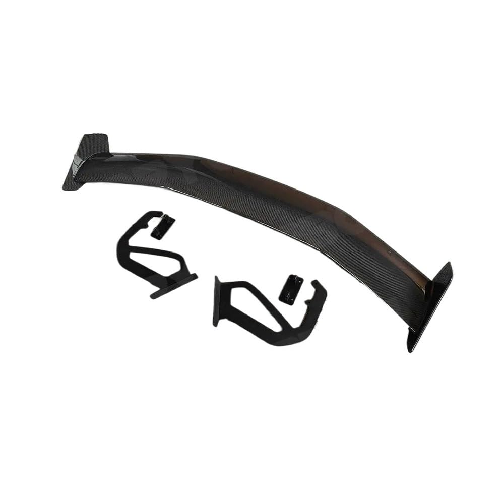OGHF Ducktail-Spoiler in Carbonfaser-Optik, kompatibel mit Porsche 718/981/987 Cayman & Boxster (2013+) | Heckflügel im GT4 GTRS-Stil | FRP-Konstruktion | Schwarz glänzend | 3M-Klebeband vorinstallier von OGHF