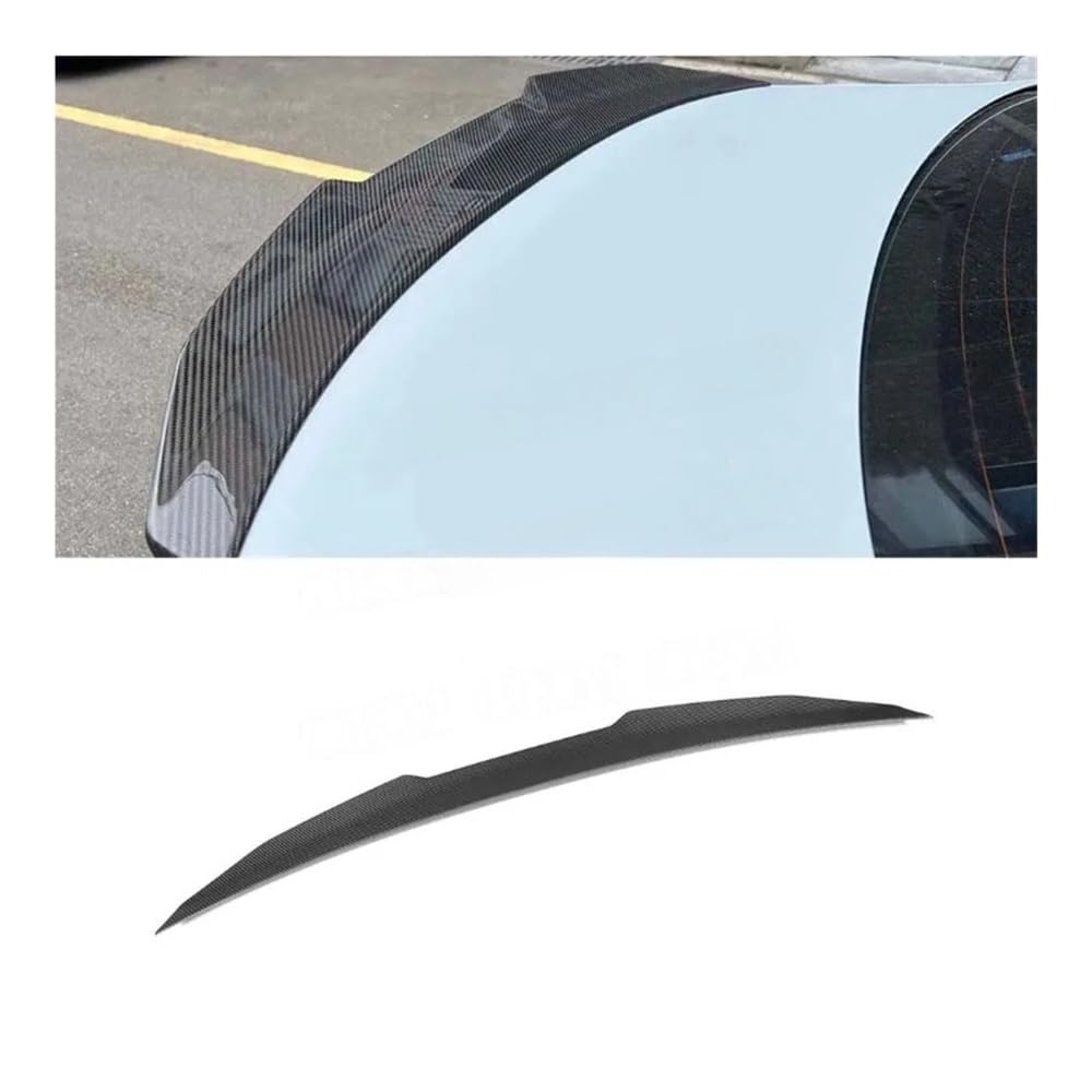 OGHF Entenschnabelspoiler aus mattiertem Carbon – Kompatibel mit BMW 4er G22/G82 (2020+) M4 Coupé – Aggressiver Heckspoiler – Direkte Anschraubpassform(Right) von OGHF