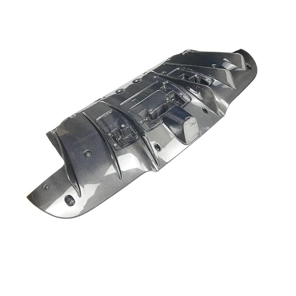 OGHF Heckspoiler-Diffusor aus trockenem Carbonfaser-GFK, kompatibel mit Ferrari 488 (2015 2016 2017 2018) – Hochglanzspoiler for GTB/Spider-Modelle – Aerodynamisches Upgrade mit OEM-Montage(Dry Carbon von OGHF