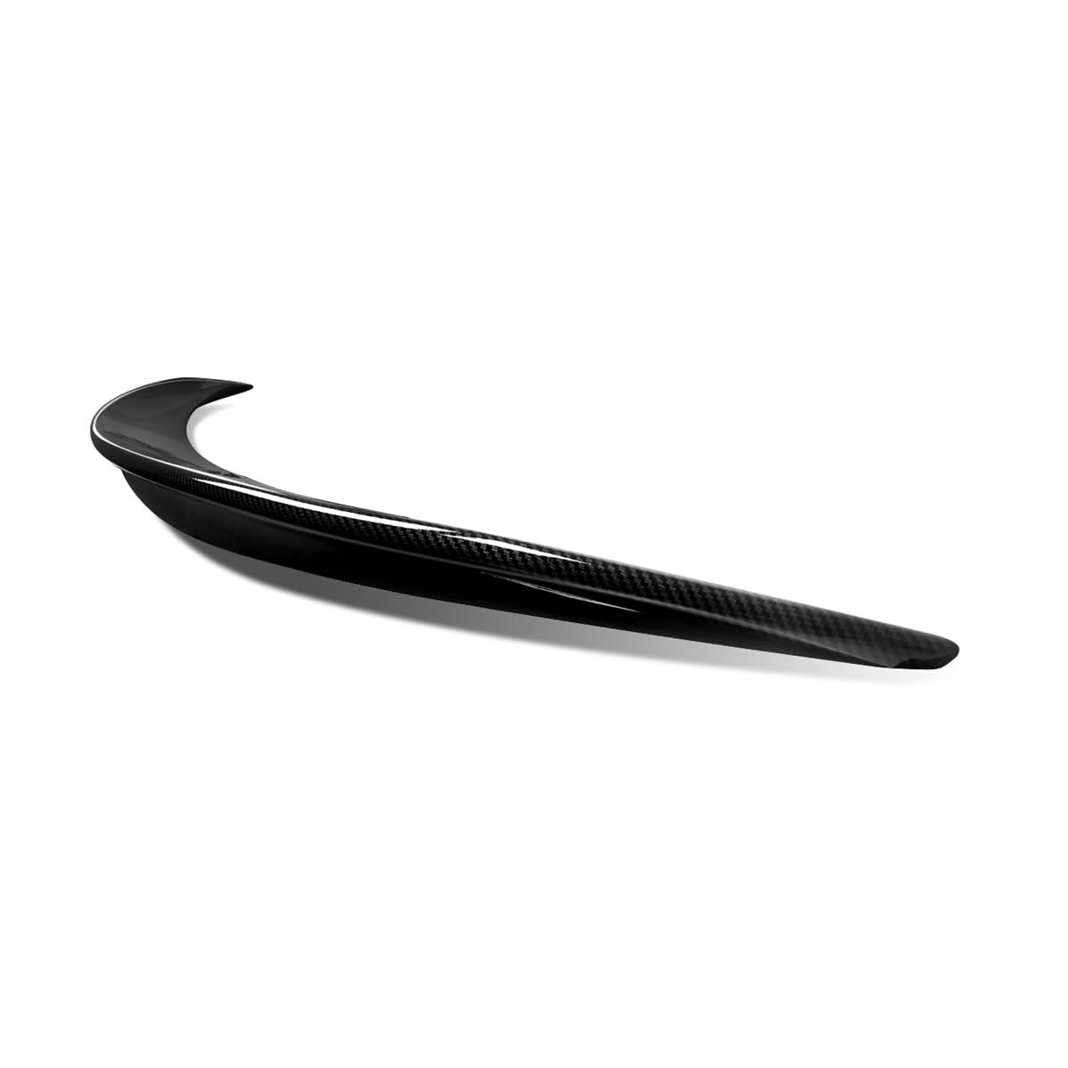OGHF Heckspoiler aus Karbonfaser im AMG-Stil – kompatibel mit Mercedes-Benz E-Klasse C238/W238 Coupé (2016 2017 2018 2019 2020 2021) E400/E500 – Hochglanz-Spoilerlippe – Direkte Passform von OGHF