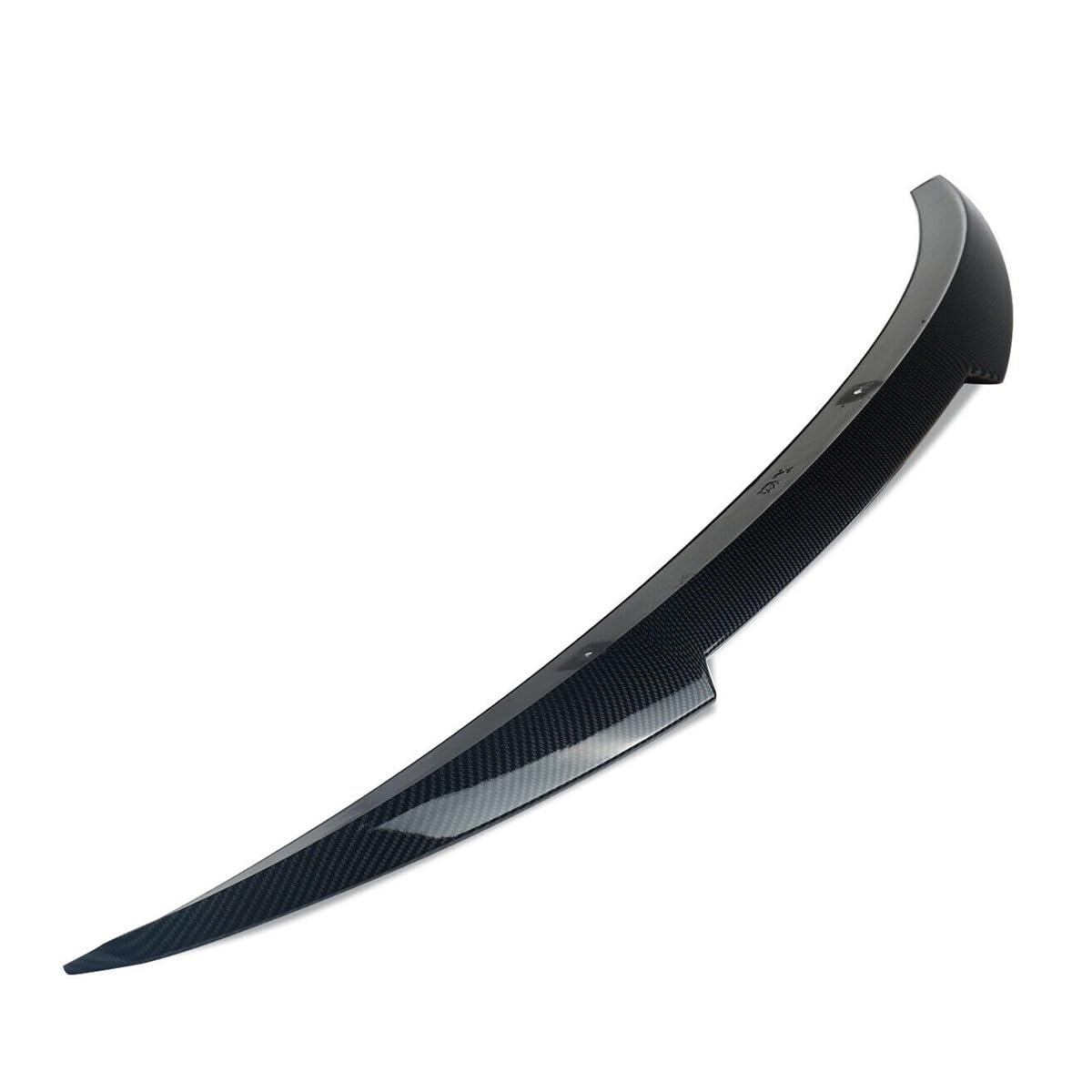 OGHF Heckspoiler im M4-Stil in Carbonoptik – Kompatibel mit BMW 3er G20 (2019 2020 2021 2022) 330i/340i – Hochglanzschwarzer ABS-Lippenflügel – Direkte Montage ohne Bohren von OGHF