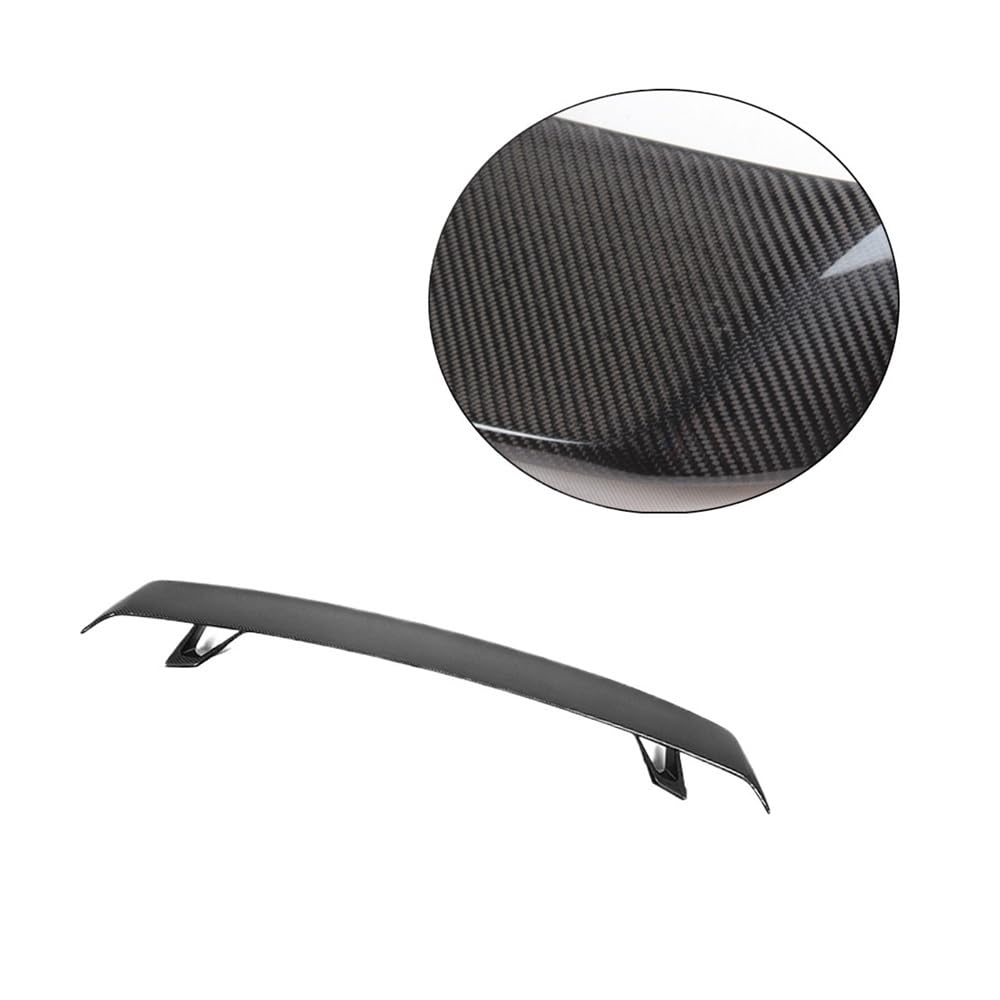 OGHF Heckspoiler in Carbonfaser-Optik, kompatibel mit Audi TT 8J/TTS/A5/A6/A7 Limousine (2008 2009 2010 2011) | Kofferraumspoilerlippe in Schwarz glänzend | FRP-Konstruktion | 3M-Klebeband vorinstalli von OGHF