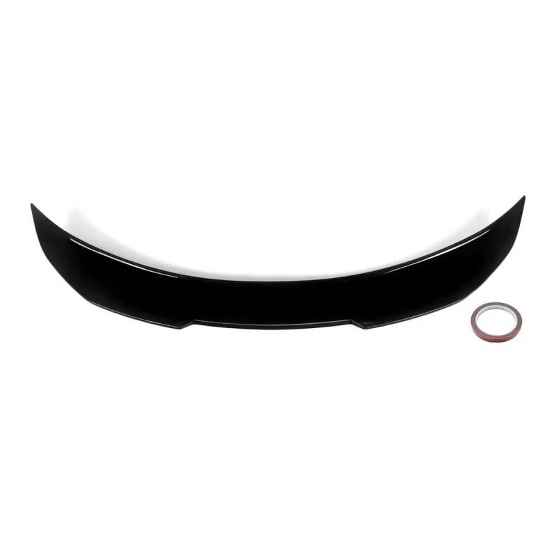 OGHF Heckspoiler in Schwarz glänzend im PSM-Stil – Kompatibel mit BMW 6er Gran Coupé F06 (2012 2013 2014 20015 2016 2017 2018) M6 – OEM+ Lippenspoiler – Direkte Passform, Montage ohne Bohren von OGHF