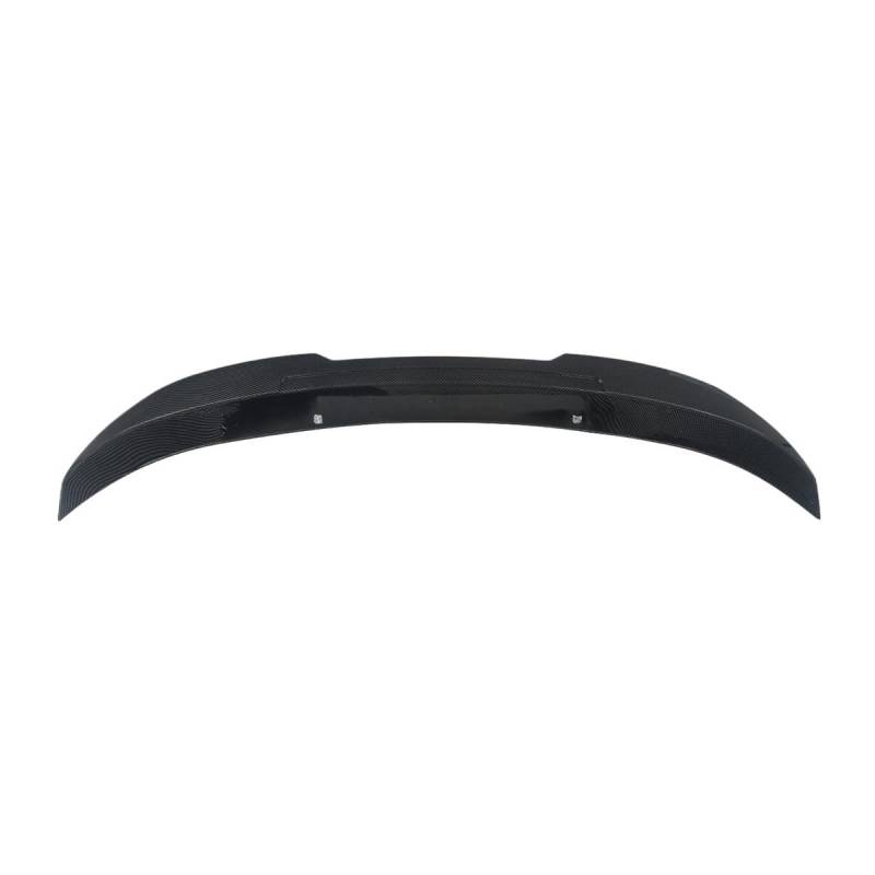 OGHF Highkick-Heckspoiler in Carbonfaser-Optik – Kompatibel mit BMW 2011-2016 F10 528i 535i 535d 550i M5 (V2-Stil) – Heckspoiler aus glänzend schwarzem ABS-Kunststoff von OGHF
