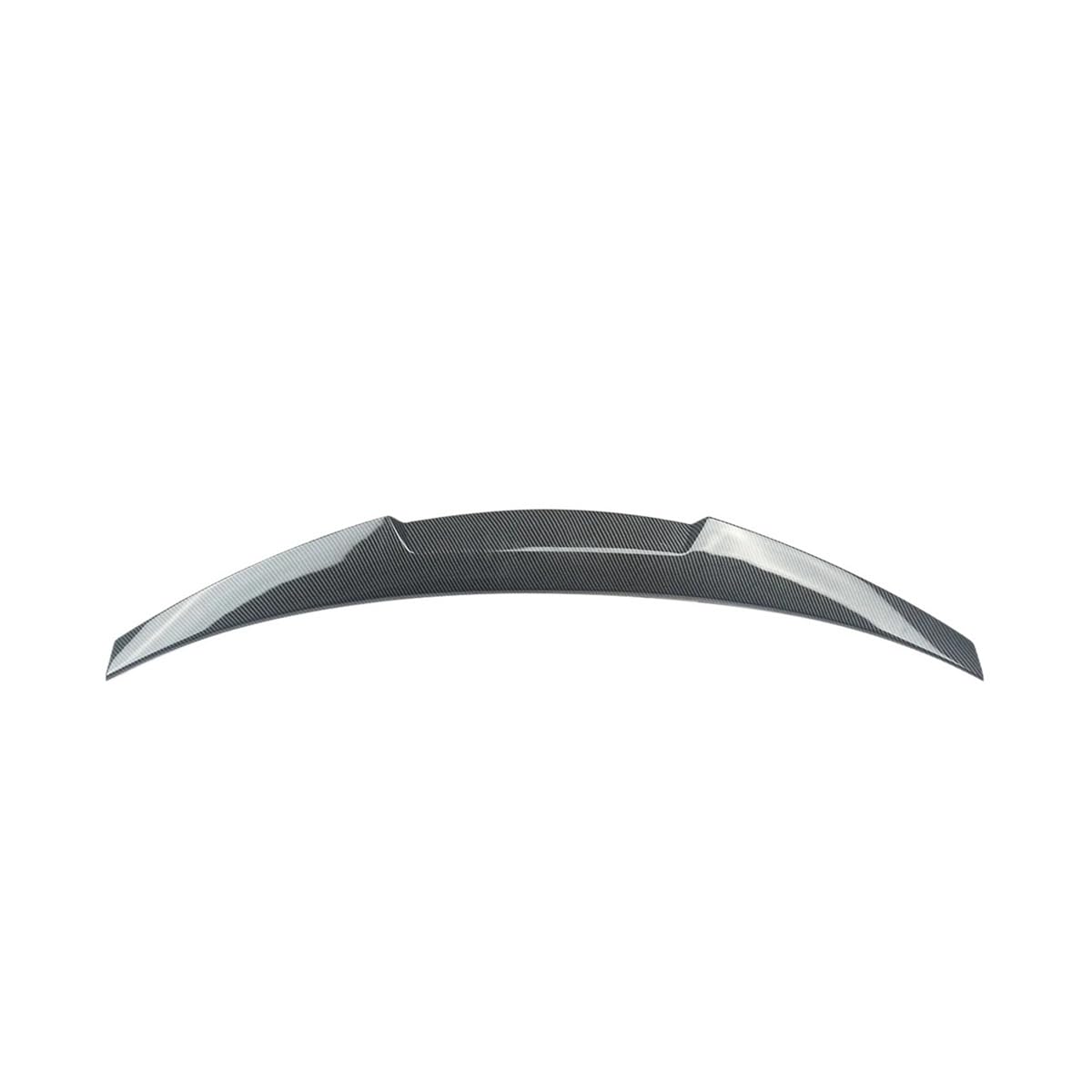 OGHF M4 Style/V-Typ Heckspoiler – Kompatibel mit BMW 4er F32 Coupé (2013 2014 2015 2016 2017 2018 2019 2020) – Carbon-Optik/lackierte ABS-Lippe – Direkte Montage ohne Bohren von OGHF