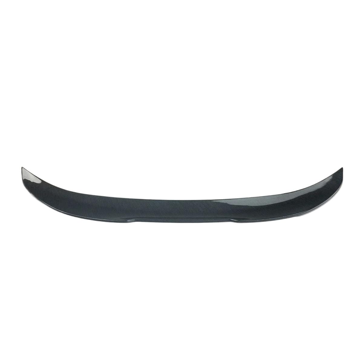 OGHF PSM Style Heckspoiler in Carbonfaser-Optik – Kompatibel mit BMW 2014 2015 2016 2017 2018 F30 3er-Reihe (316d/318d/320i/328i/335i) & F80 M3 – Spoilerlippe aus ABS-Kunststoff(Carbon Look) von OGHF