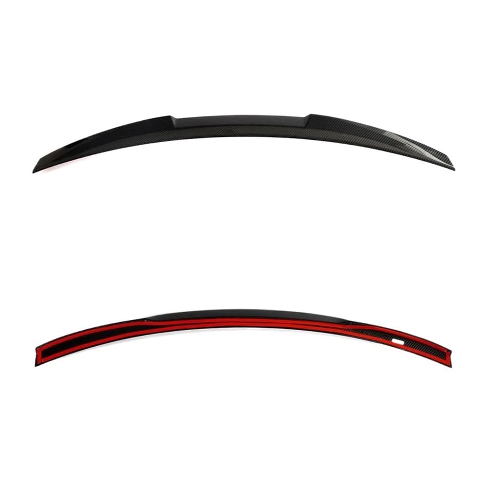OGHF Prepreg Dry Carbon Heckspoiler – Kompatibel mit BMW 4er G22/G82 (2021 2022 2023) M4/M440i Coupé – OEM+ Hochglanz-Spoilerlippe – Direkte Anschraubmontage von OGHF