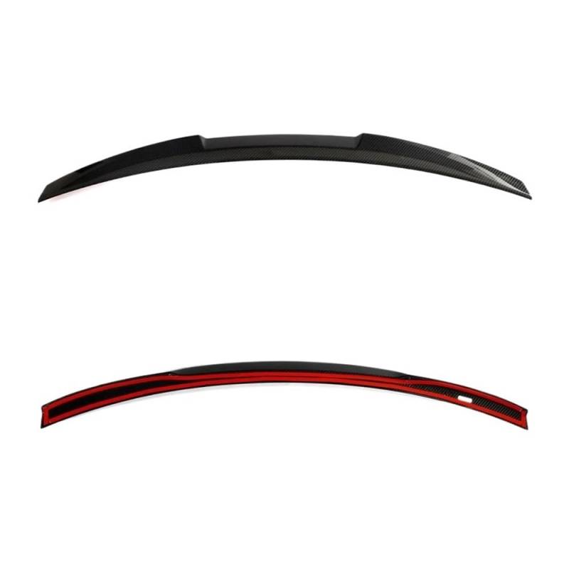 OGHF Prepreg Dry Carbon Heckspoiler – Kompatibel mit BMW 4er G22/G82 (2021 2022 2023) M4/M440i Coupé – OEM+ Hochglanz-Spoilerlippe – Direkte Anschraubmontage von OGHF