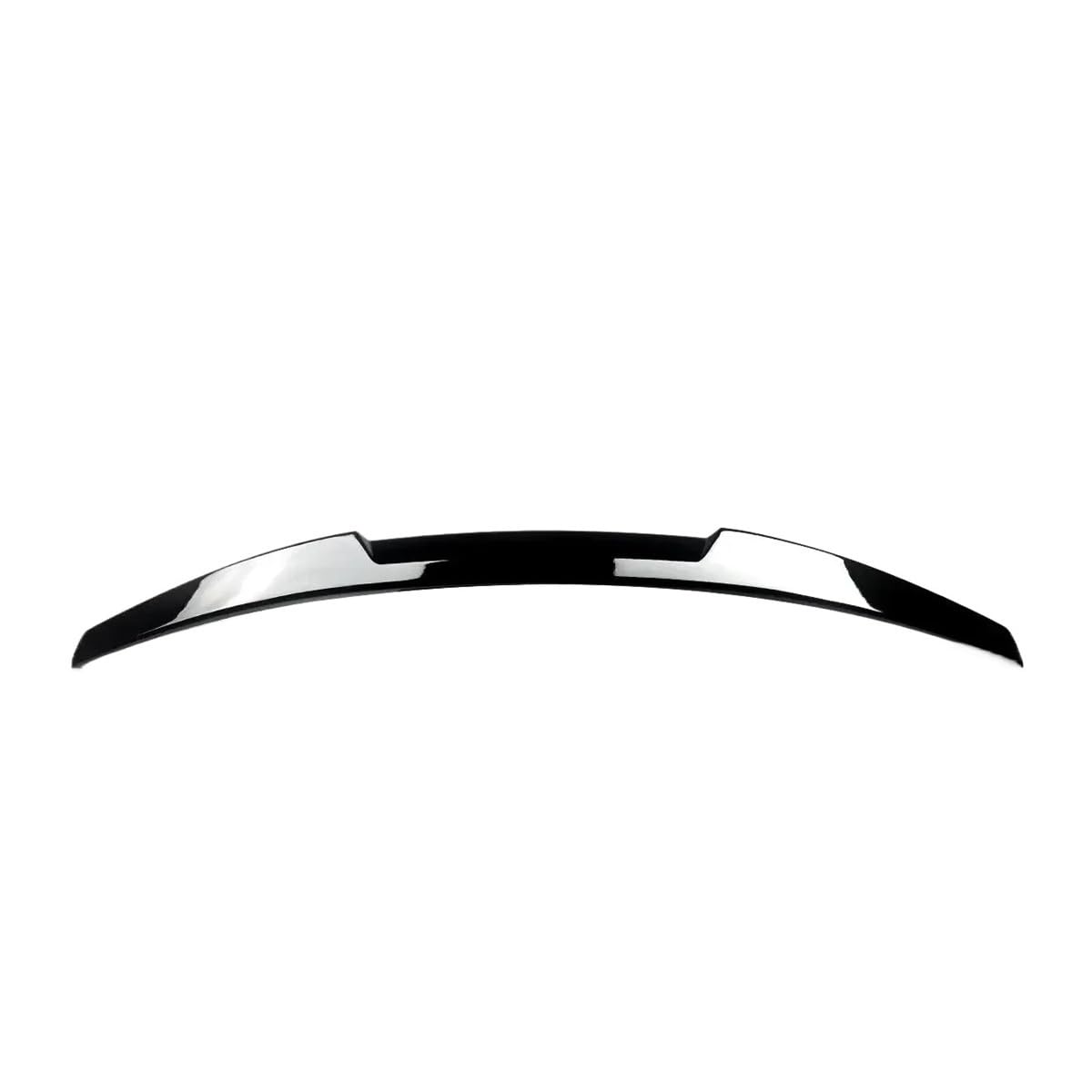 OGHF Schwarz glänzender Entenschnabelspoiler, kompatibel mit Audi A5 B8/B8.5 Coupé (2008 2009 2010 2011 2012 2013 2014–2016) | Hecklippe im M4-Stil | ABS-Kunststoff | Vorinstalliertes 3M-Klebeband | M von OGHF