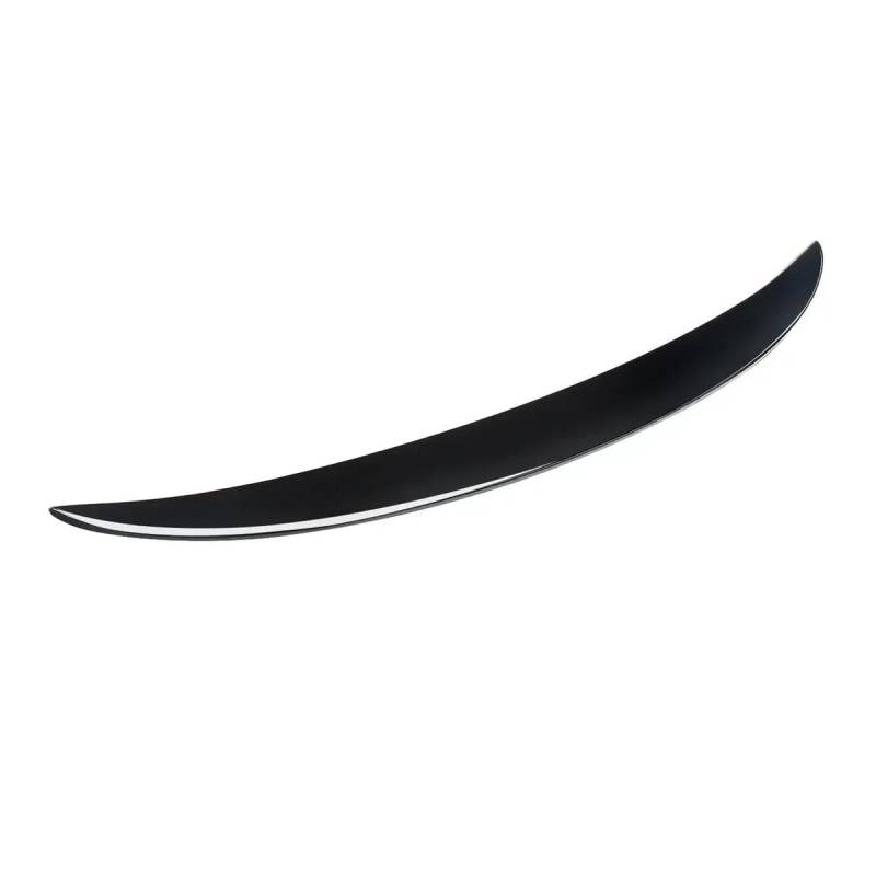 OGHF Schwarz glänzender Heckspoiler, kompatibel mit BMW 3er E92 Coupé (2007 2008 2009 2010 2011 2012 2013) | 328i 335i M3 Kofferraumspoiler | ABS-Kunststoff | vorinstalliertes 3M-Klebeband | einfache von OGHF