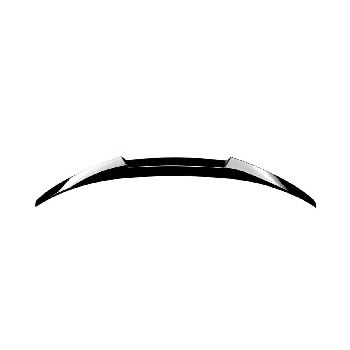 OGHF Schwarz glänzender Highkick-Heckspoiler, kompatibel mit BMW F44 2er Gran Coupé (2020 2021 2022) | 228i/M235i | Heckflügel im M4-Stil | ABS-Kunststoff | 3M-Klebeband + Schraubmontage(Glossly black von OGHF