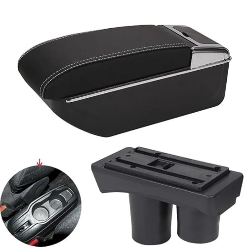 ArmstüTze Armlehne Für Peugeot Für 301 Für Citroen Für C-elysee Auto Armlehne Box Nachrüstteile Innenaufbewahrungsbox Auto Armlehnen(Style D3) von OGJFD