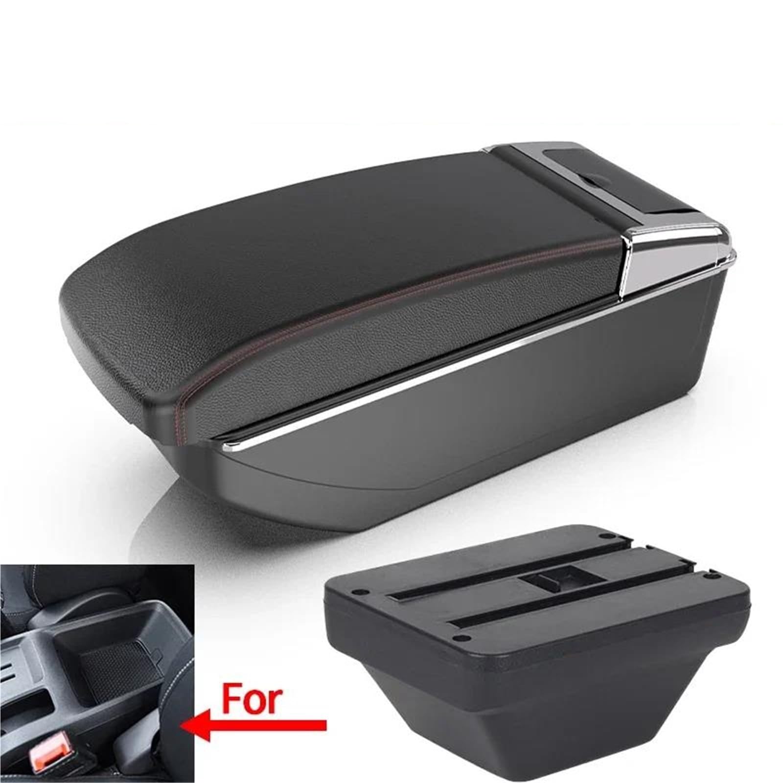 ArmstüTze Armlehnen Für MG Für ZS Car Center Console Storage Armlehnenbox Modifikationszubehör Mit USB-Aufladung Auto Armlehnen(Style B1) von OGJFD