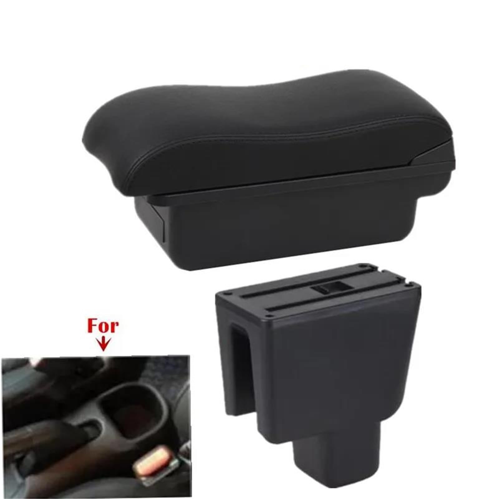 ArmstüTze Armlehnenbox Für BRV Auto-Armlehnenbox Zentrale Aufbewahrungsbox Innenraum Spezielles Nachrüst-Autozubehör Auto Armlehnen(Style A4) von OGJFD