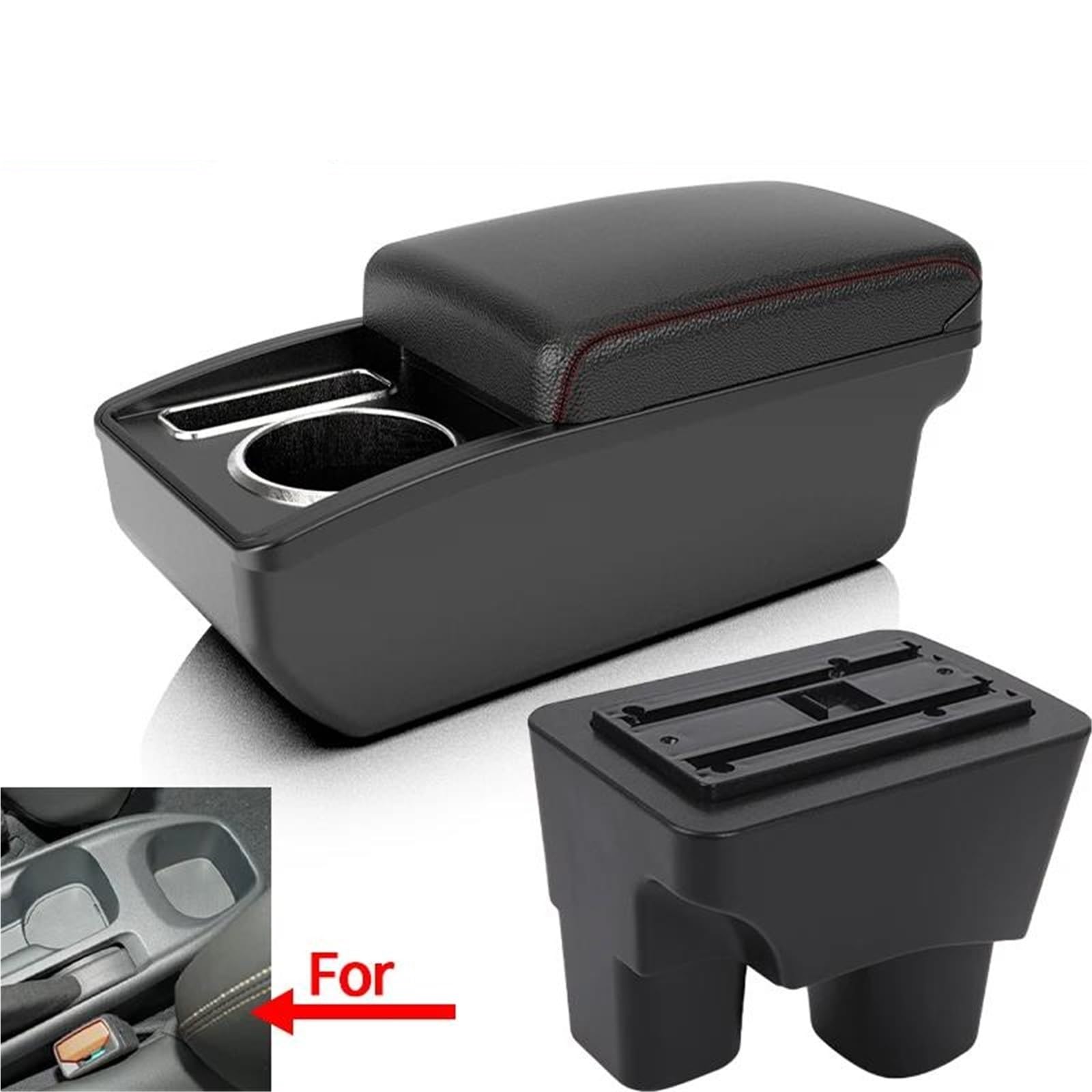ArmstüTze Armlehnenbox Für Chevy Für Onix 2020–2024 Auto-Armlehnen-Aufbewahrungsbox Innenausstattung Nachrüstteile Auto Armlehnen(Style A1) von OGJFD