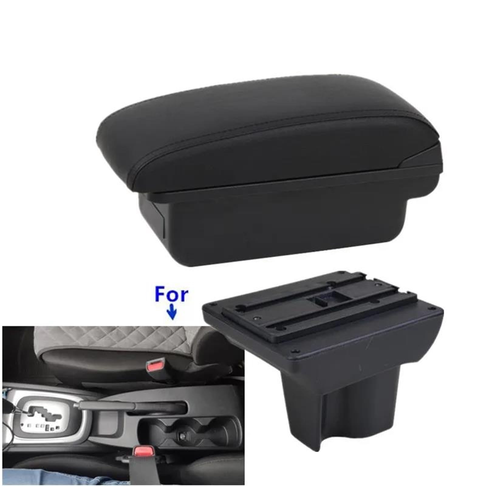 ArmstüTze Armlehnenbox Für Toyota Für Avanza Für Rush Für Aruz Auto-Armlehnenbox Retrofit-Innenraum-Aufbewahrungsbox Auto Armlehnen(Style A1) von OGJFD