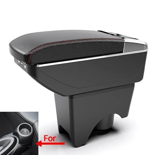 ArmstüTze Für Für Mini Für Countryman Für R50 R56 Armlehnenbox Zentraler Speicherinhalt Getränkehalter Aschenbecher Innenraum Auto Armlehnen(Style A2) von OGJFD