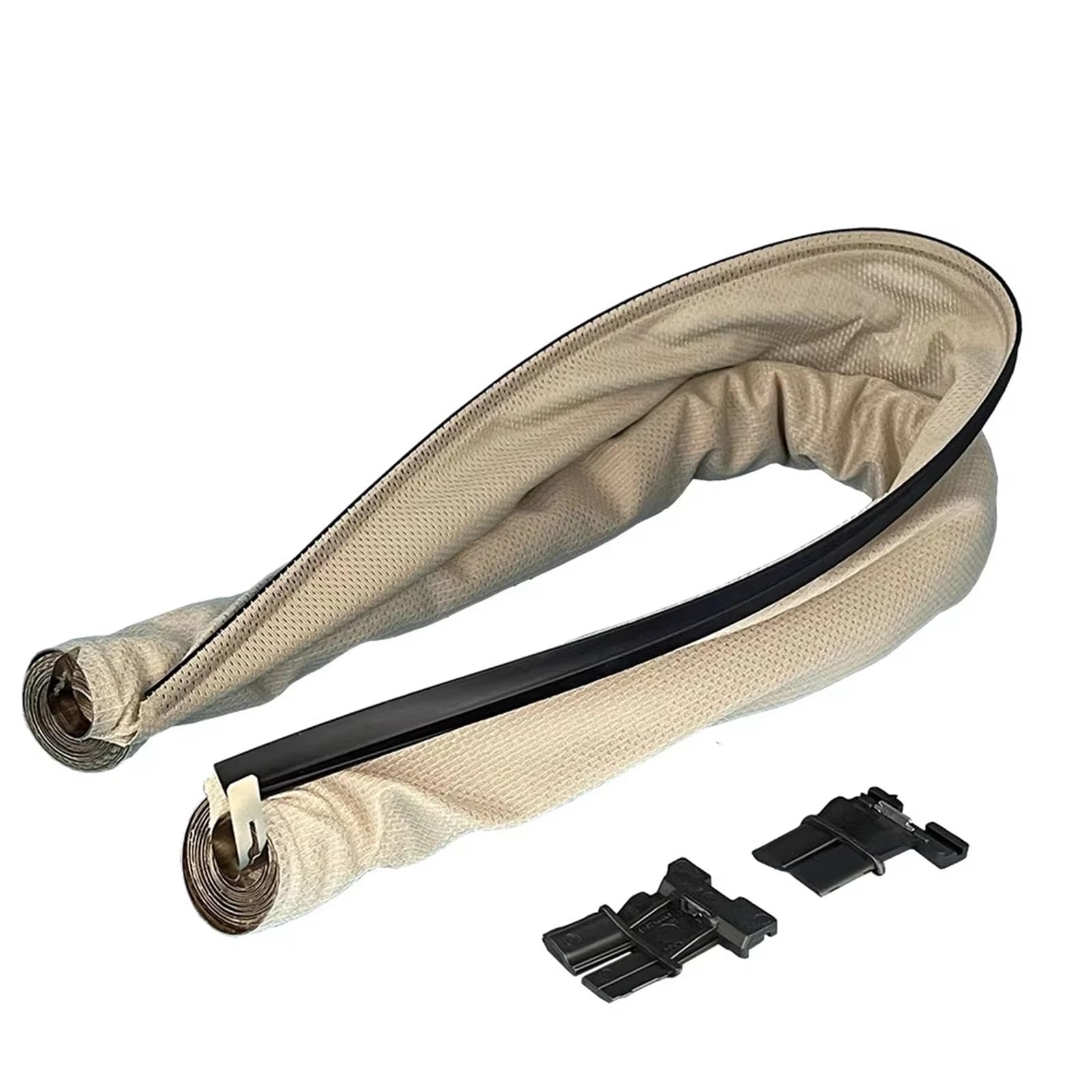 Autofenster Sonnenschutz Auto 1K9877307A 5ND877307 Auto Schiebedach Sonnenschirm Vorhang Für Seat Für Leon 2013-2016 Für Alhambra 2011-2019(Beige) von OGJFD