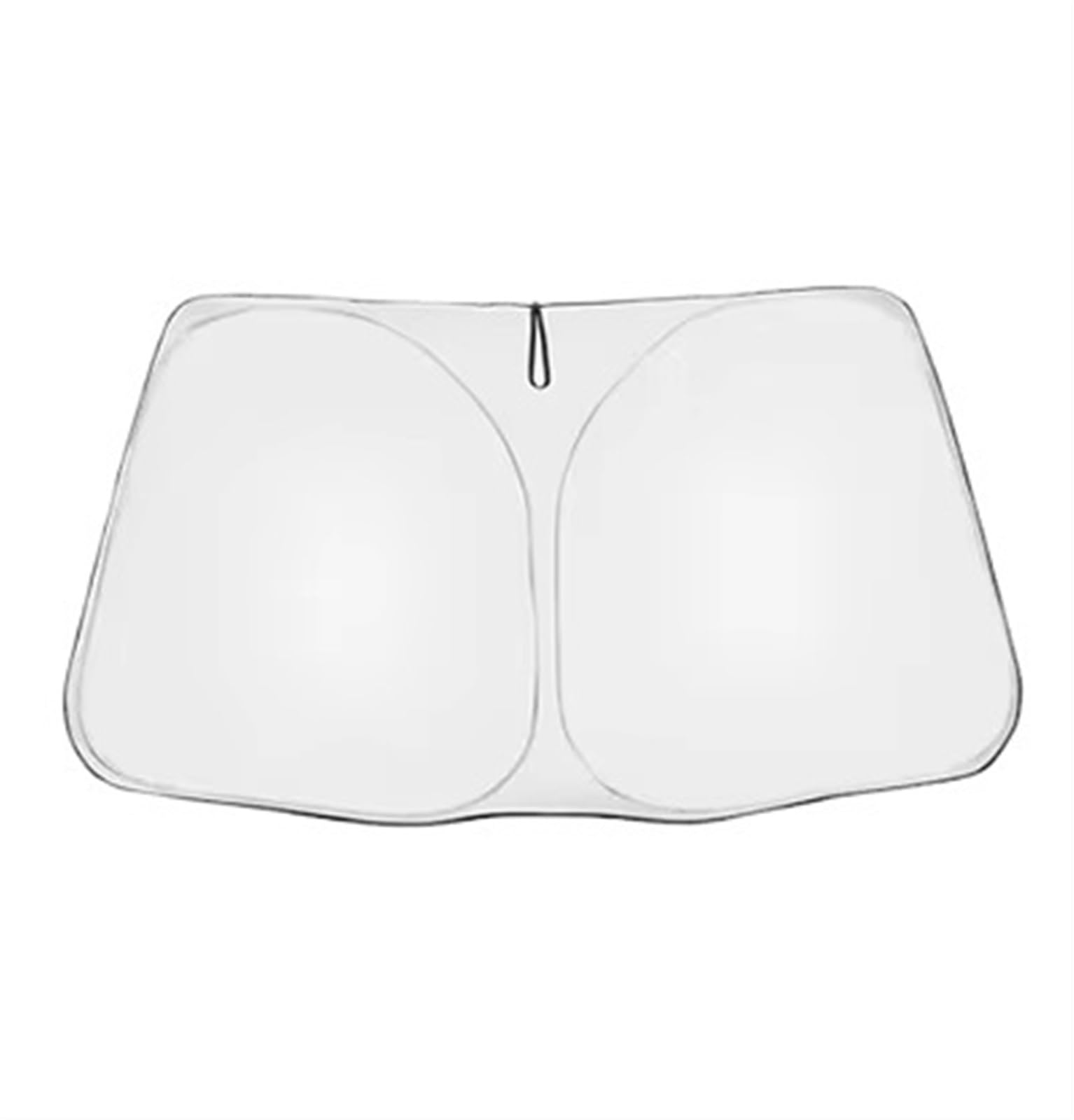 Autofenster Sonnenschutz Auto Für Kia Für Seltos Für KX3 2020-2024 Magnetischer Autosonnenschutz Frontscheibenvorhang Sonnenschutzschild Die Rückseite des Fensters(Silver Front Windshield) von OGJFD
