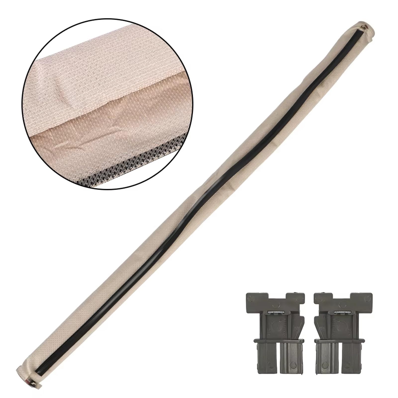 Autofenster Sonnenschutz Auto Für Skoda Für Superb 2008-2015 Für Yeti 2010-2018 Faltbarer Auto-Schiebedach-Sonnenschutzvorhang 1K9877307B(Beige) von OGJFD